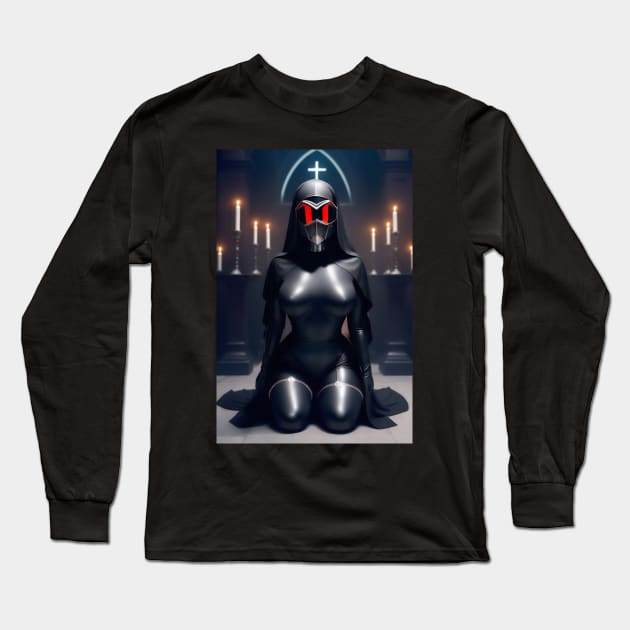 Why be a nun? Long Sleeve T-Shirt by Bespired